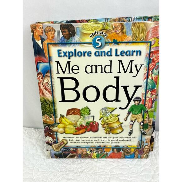 Explore and Learn Set of 6 Volume Hardback Books Science Geography Atlas Body - Picture 6 of 8
